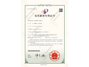 無間隙絲桿升降機(jī)構(gòu)專利證書